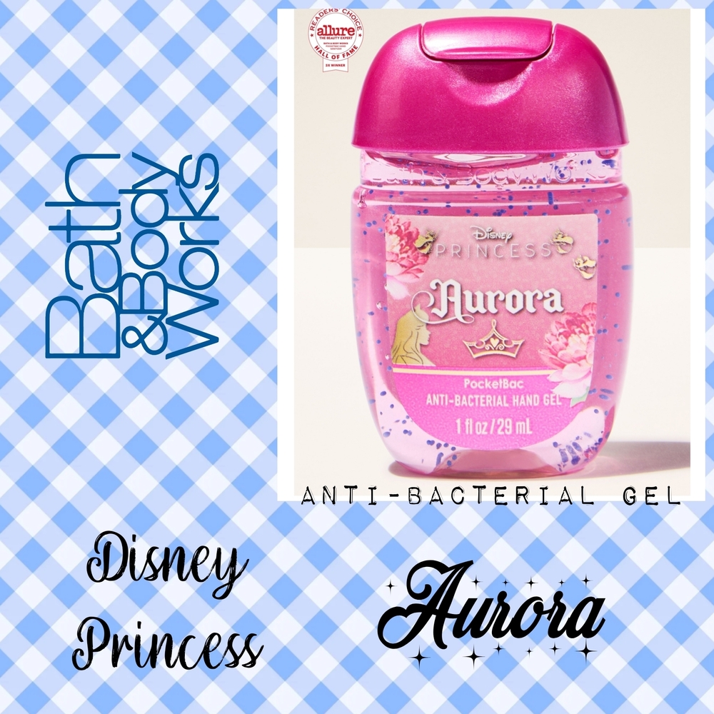 Bath & Body Works Pink Disney Princess Anti-Bacterial Hand Gel